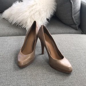 Nine West camel heels